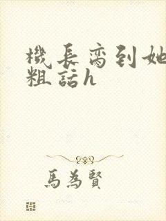 机长脔到她哭h粗话h