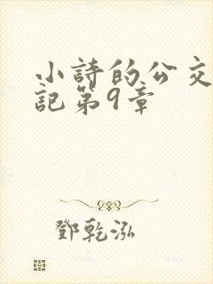 小诗的公交车日记第9章