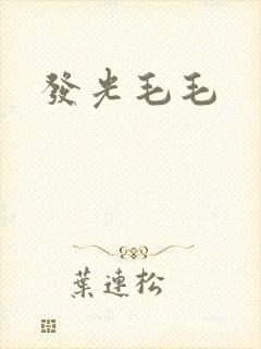 发光毛毛