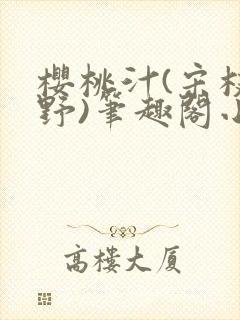 樱桃汁(宋枝江野)笔趣阁小说渡欲