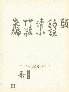 朱竹清的堕落改编版小说