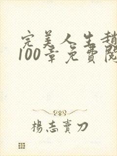 完美人生赵雅玉100章免费阅读