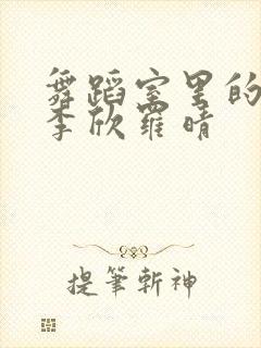 舞蹈室里的景色李欣罗晴封面