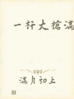 一杆大枪满屋扫