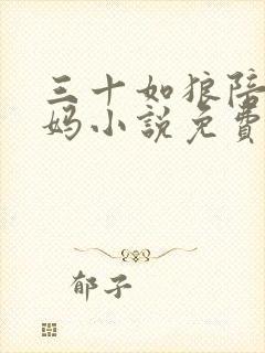 三十如狼陪读妈妈小说免费阅读