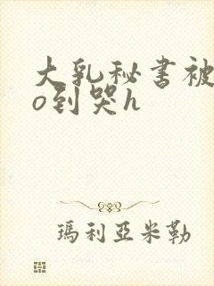 大乳秘书被cao到哭h