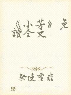 《小芳》免费阅读全文