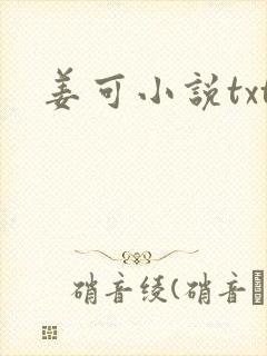 姜可小说txt