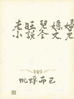 老旺儿媳妇秦雨小说全文免费阅读