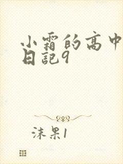 小霜的高中成长日记9