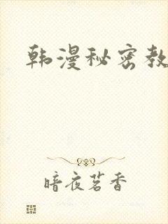 韩漫秘密教学