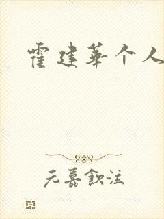 霍建华个人简历