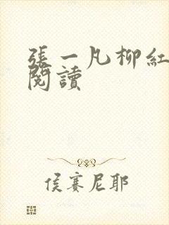 张一凡柳红免费阅读