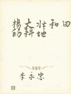 杨大壮和田桂花的耕地