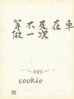 等不及在车里先做一次