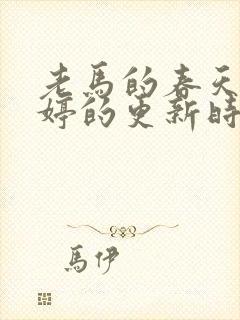 老马的春天顾晓婷的更新时间