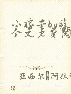 小瞎子by苏软全文免费阅读