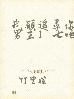 我愿追寻你【双男主】 七吔