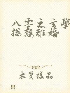 八零之玄学大师总想离婚