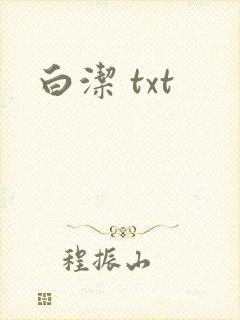 白洁 txt