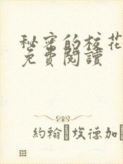 秘密的校花小说免费阅读