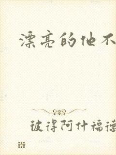 漂亮的他不说话