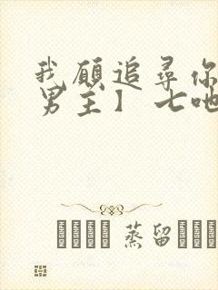 我愿追寻你【双男主】 七吔