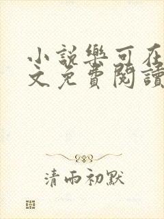 小说乐可在线全文免费阅读笔趣阁下载网站