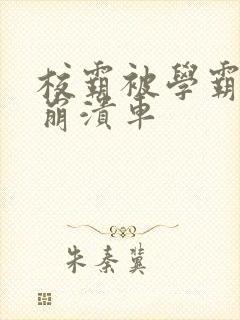 校霸被学霸玩到崩溃车