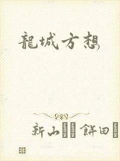龙城方想
