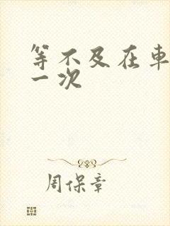 等不及在车里做一次