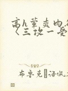 高h荤爽肉欲文〈三攻一受〉视频