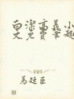 白洁高义小说全文免费笔趣阁在线阅读