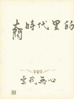 大时代里的小军阀