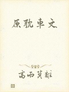 原耽车文