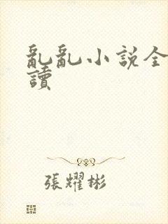 乱乱小说全文阅读