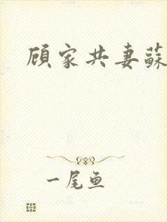 顾家共妻苏念封面