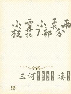小雪小柔两个大校花7部分