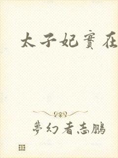 太子妃实在美丽