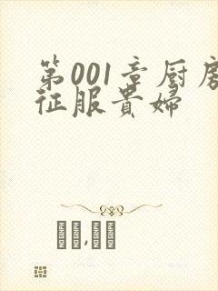 第001章厨房征服贵妇