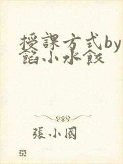 授课方式by肉馅小水饺