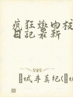 疯狂炖肉校花的日记最新