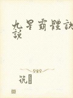 九星霸体诀 小说