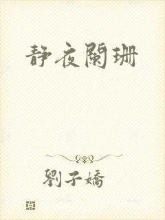 静夜阑珊