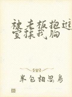 被老板抱进办公室揉我胸