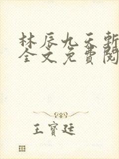 林辰九天斩神诀全文免费阅读笔趣阁