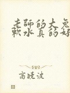 老师的大兔子好软水真的好多