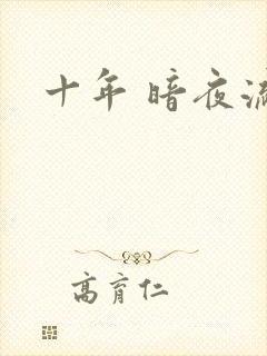 十年 暗夜流光