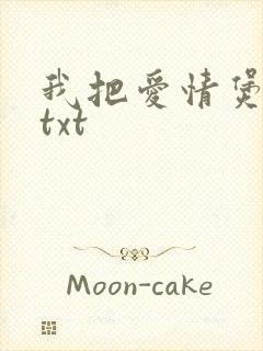 我把爱情煲成汤txt