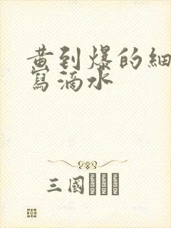 黄到爆的细节描写滴水